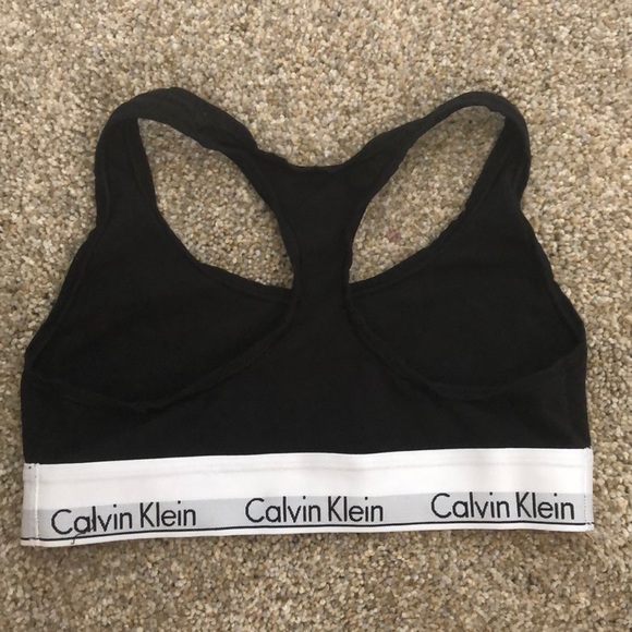 SOLD Calvin Klein Modern Cotton Bralette sz Small - Picture 2 of 3